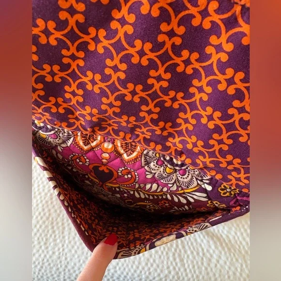 Vera Bradley *Retired Print* Safari Sunset Backpack - Picture 5 of 8